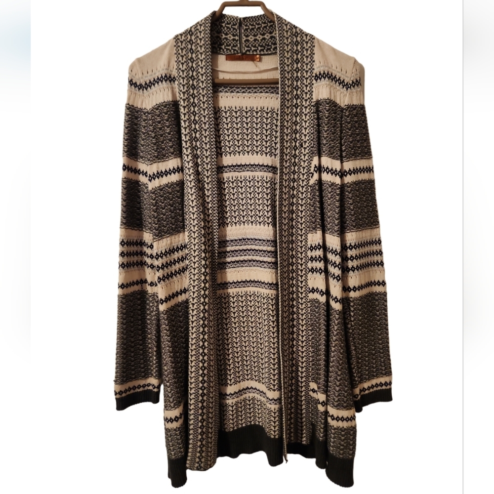 NWOT Belldini Cotton Blend Knit Cardigan Sweater Size M